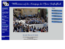 Tablet Screenshot of pfarre-grossrussbach.at